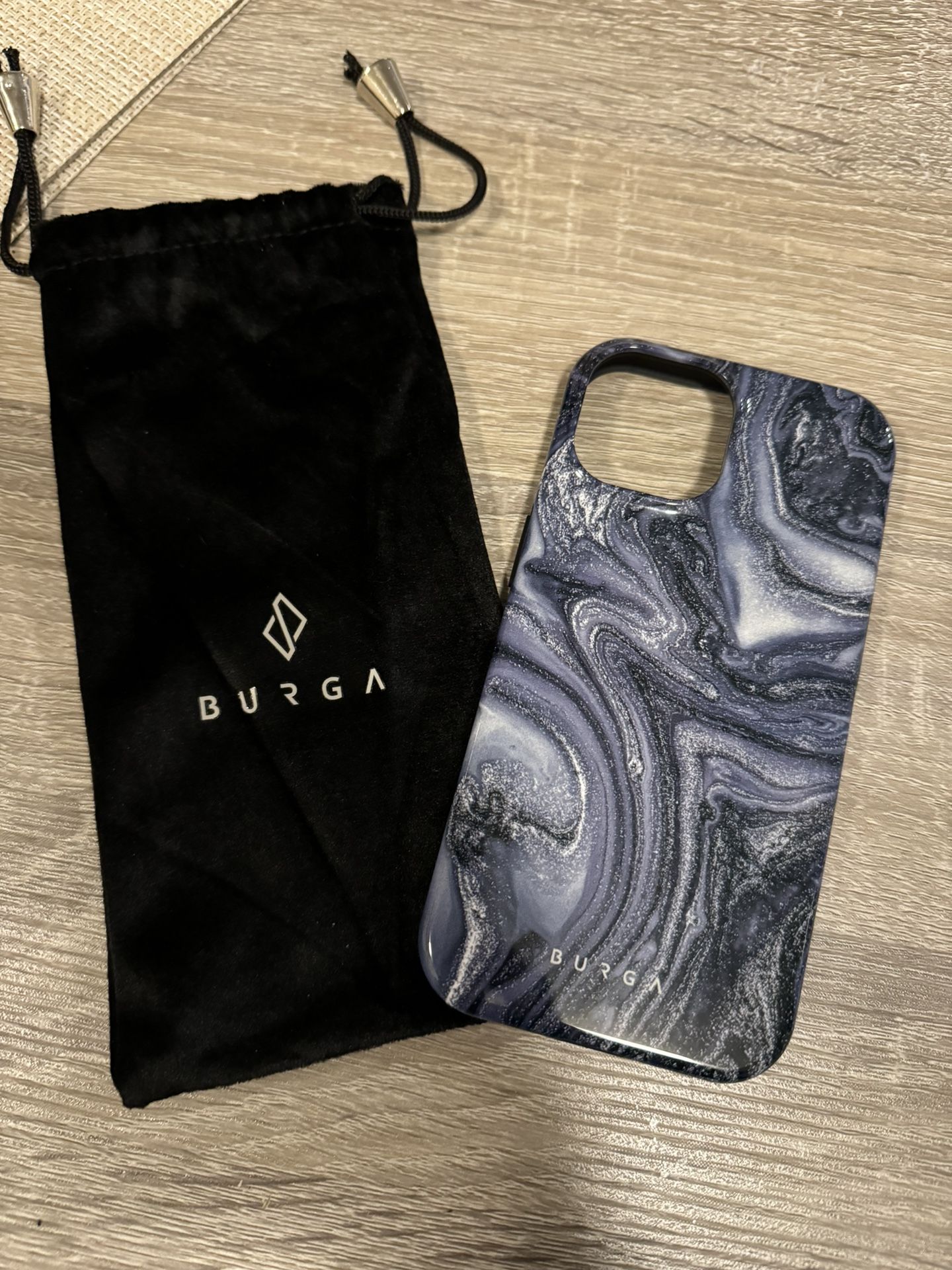 Brand New iPhone 15 Burga Phone Case - Navy Trench