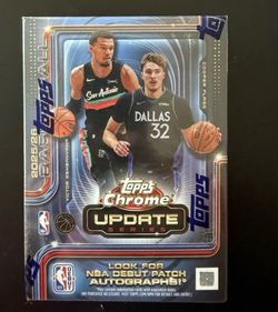 2026 Topps Chrome Update Value Box Sealed Brand New