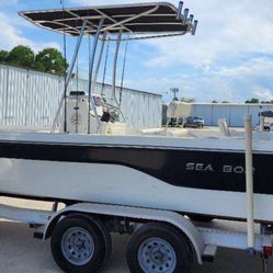 Sundance SeaBorn SV 2 Boat. 2013. With Trailer and Engine 