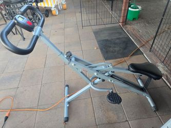Row-N-Ride squat machine