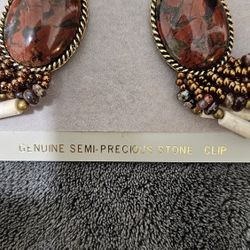 Clip On Vintage Earrings