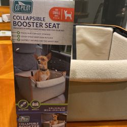 Sm Dog Booster Seat, Like New 