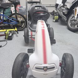  Pedal Go Kart for Kids, 4 Wheel Ride On Car