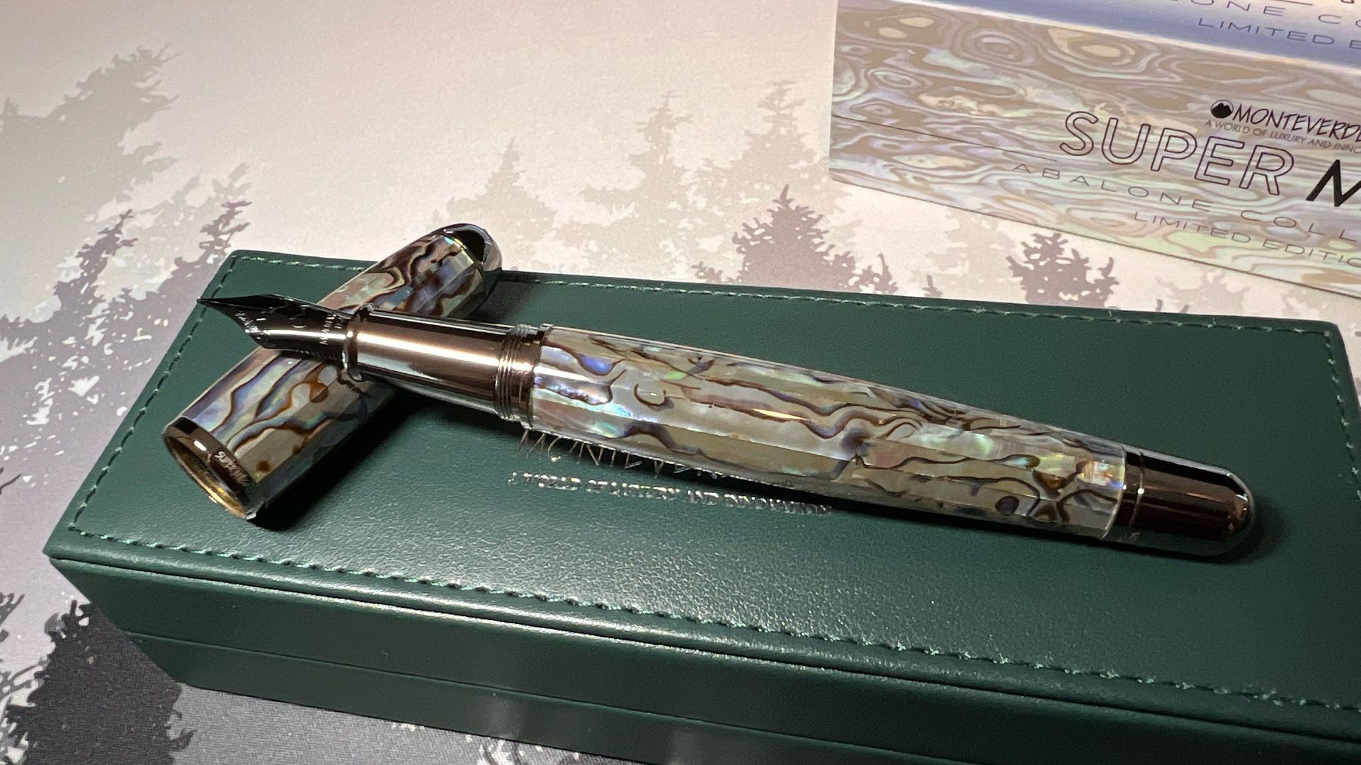 Monteverde Super Mega Abalone Fountain Pen - 574/999- Extra Fine
