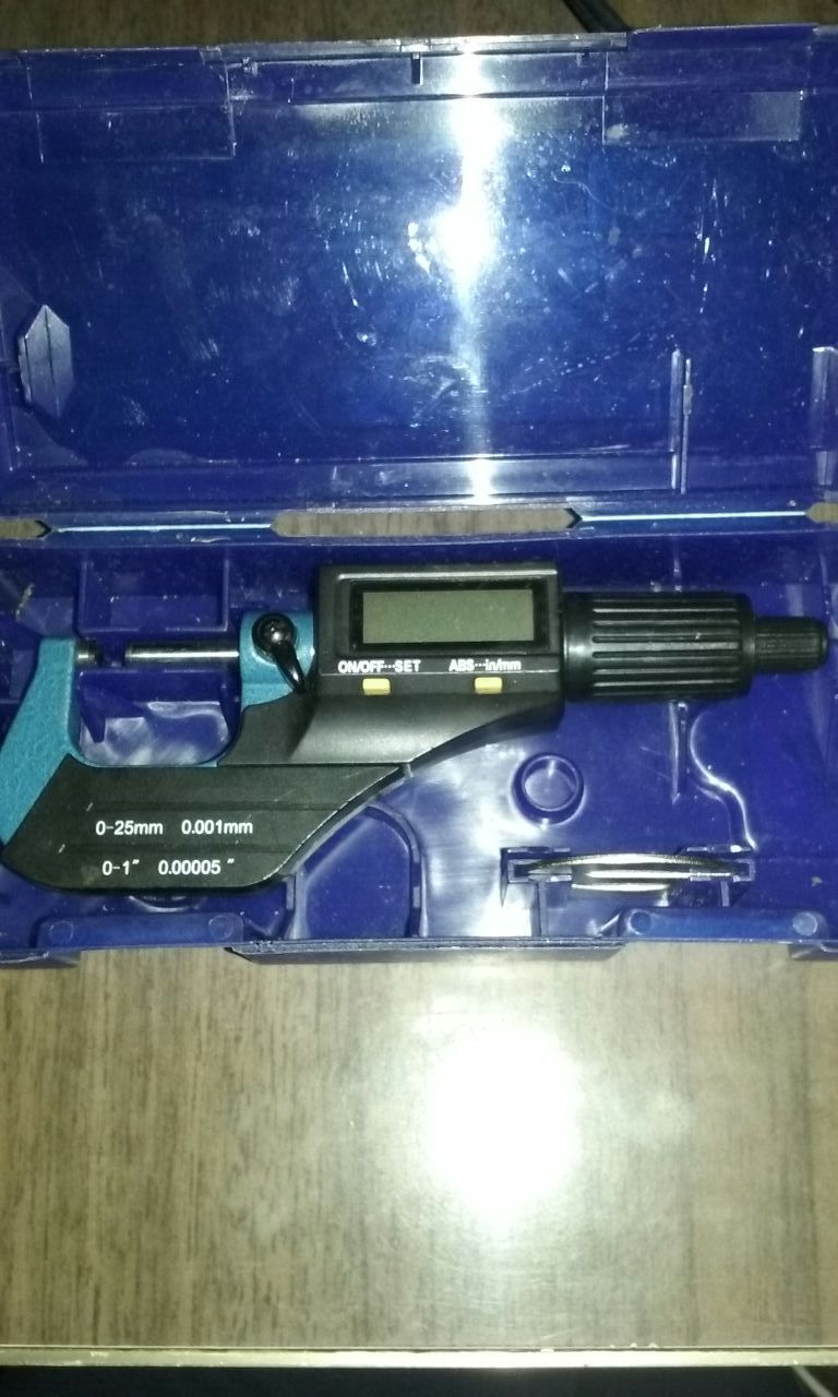 Digital caliper micrometer 0-25mm 0.001mm