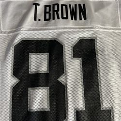 Raiders Tim Brown XL Jersey 