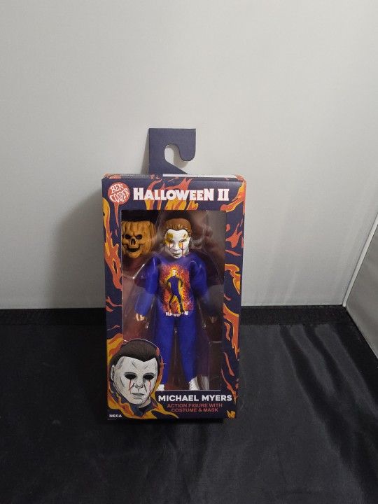 NECA Ben Cooper Halloween 2 Michael Myers Costume & Mask Clothed Figure (F2)
