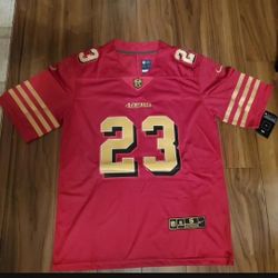 Gold 49ers jersey for sale online