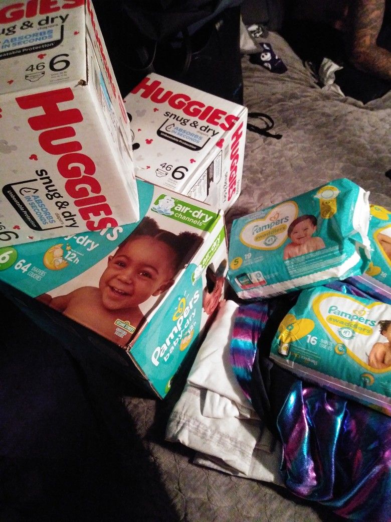 Diaper All Sizes Pampers And Huggies