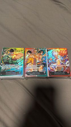 One piece starter deck cards