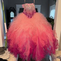 Pink Ombré Dress