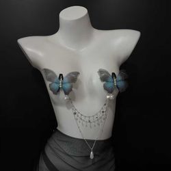 Butterfly Chest Piece - Gently Used, Unique Find!​