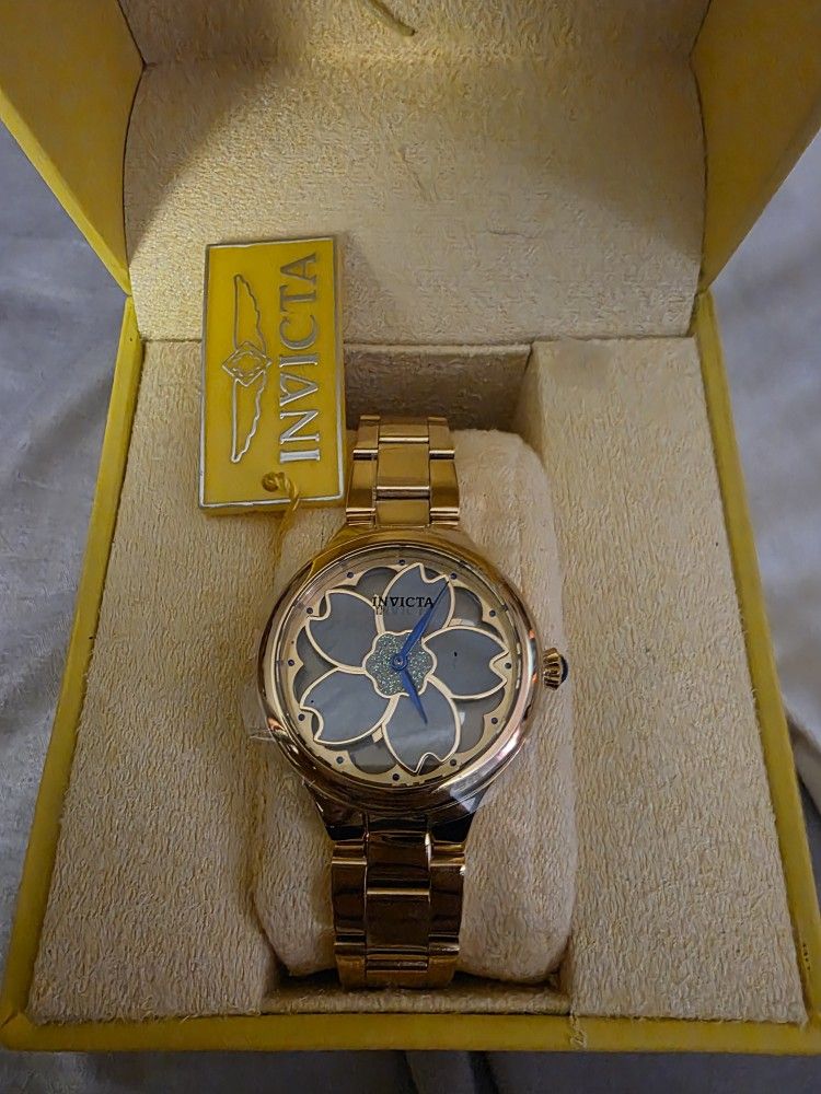 Invitica Stainless Steel Watch (Womens)