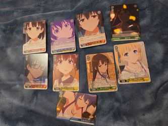 Saekano: How to Raise a Boring Girlfriend cards