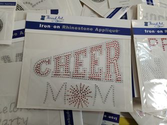 Iron On Rhinestone Aplication