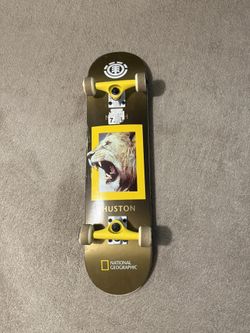 Huston × Element National Geographic Skateboard Deck – 7.75″ (Used)