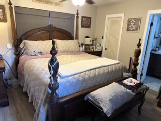 All Wood Bed Room Set