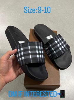 Burberry slides