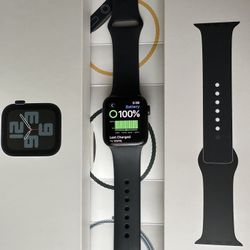 Apple Watch SE (2nd Gen) 40mm GPS + Cellular - Midnight Aluminum - Excellent 