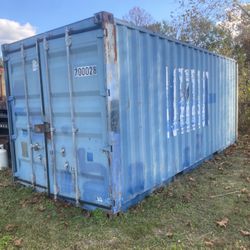 2-20’ Shipping Containers 