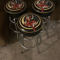 Miller Moon Girl Retro Stools 