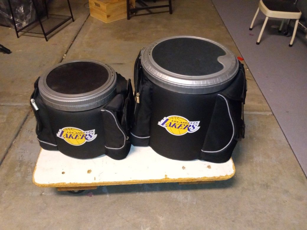 Black Los Angeles Lakers Coolers