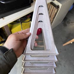RVMATE Stack Jack 4 Pack, for RV, Camper and Trailer Stabilization, Aluminum RV stabilizer, Adjustab