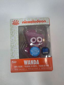 Funko Minis Nickelodeon Wanda (Glitter) Vinyl Figure - Brand New