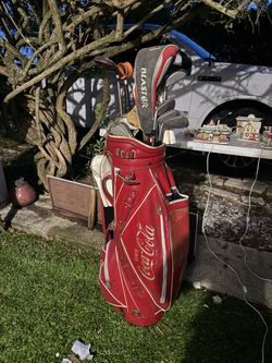 Coca cola gulf bag and  gulf set