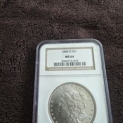 Collectible Coin 1884-O Morgan Dollar