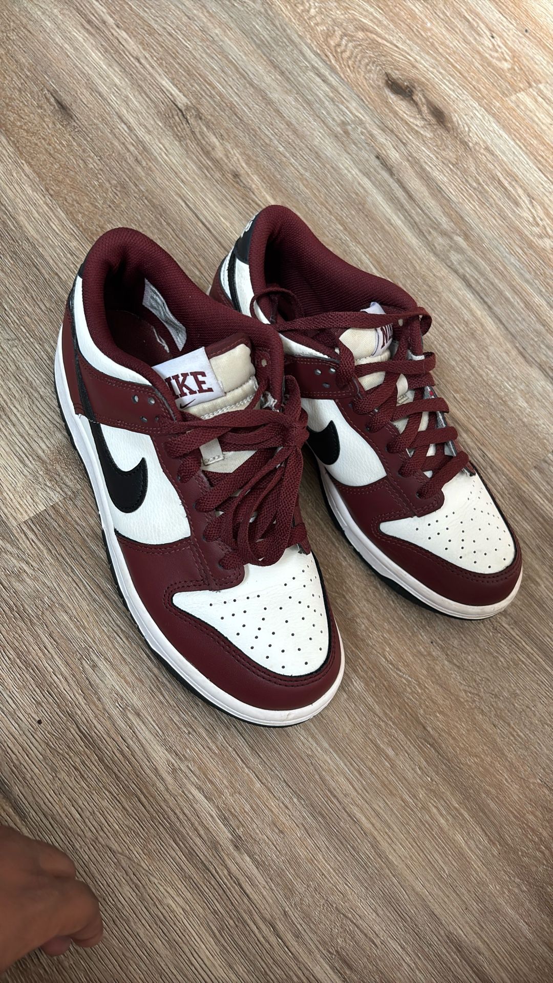 Nike Dunks Burgundy Size 6.5Y