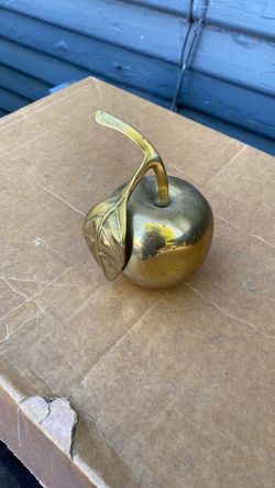 Apple 🍏 Brass Bell 🔔 Heavy weight