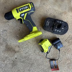 Ryobi One Drill And Battery 