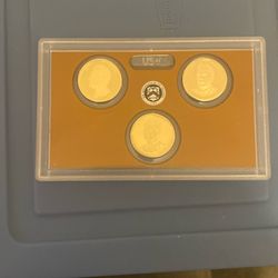 2016 United States Mint Presidential $1 Coin Proof Set.