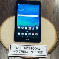LG G PAD F2 TABLET -PAYMENTS AVAILABLE-$1 Down Today 