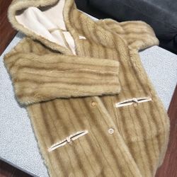 M Faux Fur Coat 