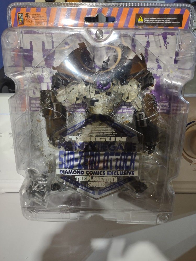 Kaiyodo Trigun Monev The Gale Glow In The Dark Sub Zero Attack Variant Mint In Package