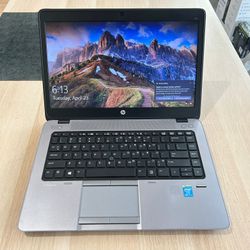 HP EliteBook 840 G1 2.5Ghz Core i5 4GB 120GB SSD Windows 10 Fully Functional