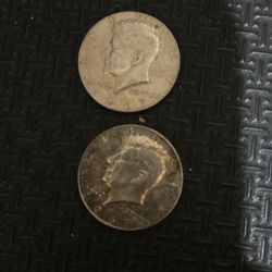 1967 Kennedy Silver Coin 