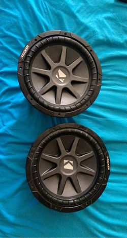12 Inch Kicker Comp VR Subs