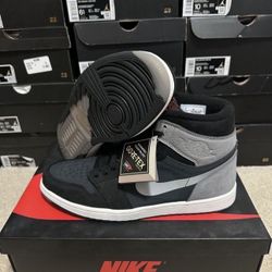 Jordan 1 Retro High Element Gore-Tex Black Particle Grey DB2889-001 size 11 Brand New 