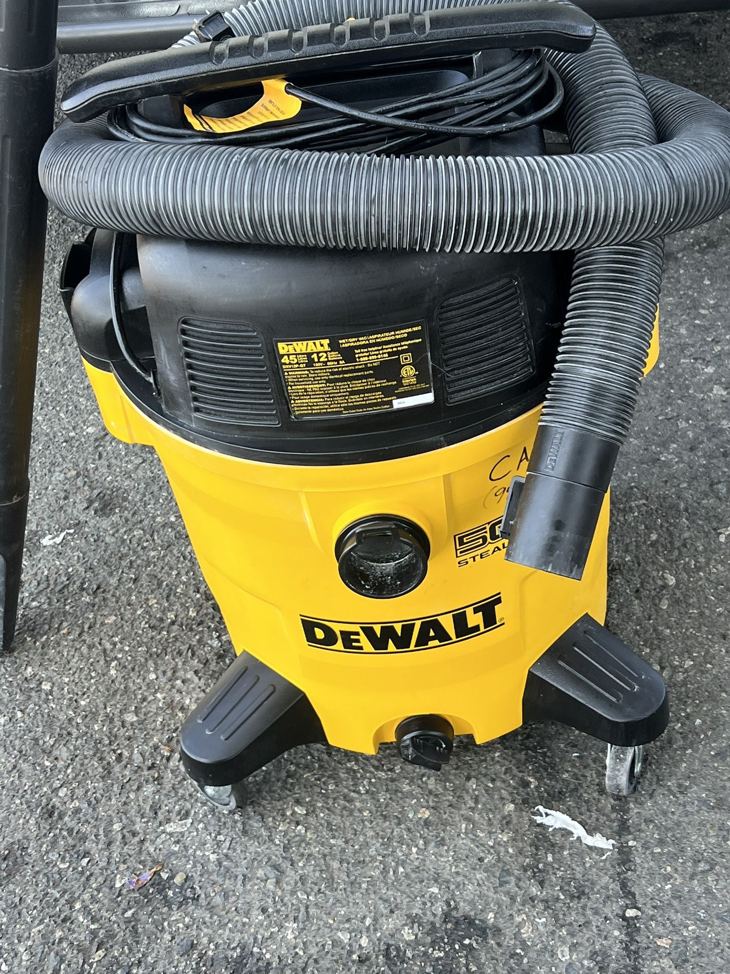 DeWalt Steathsonic Wet/Dry Vacuum