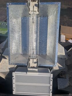 HID Grow Light Reflector Hood with Bulb and Ballast