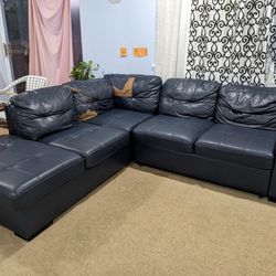 Sofa Set - Sectional (Blue Color)