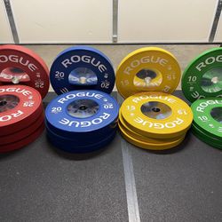 Rogue KG Competition Bumper Plates (IWF) 