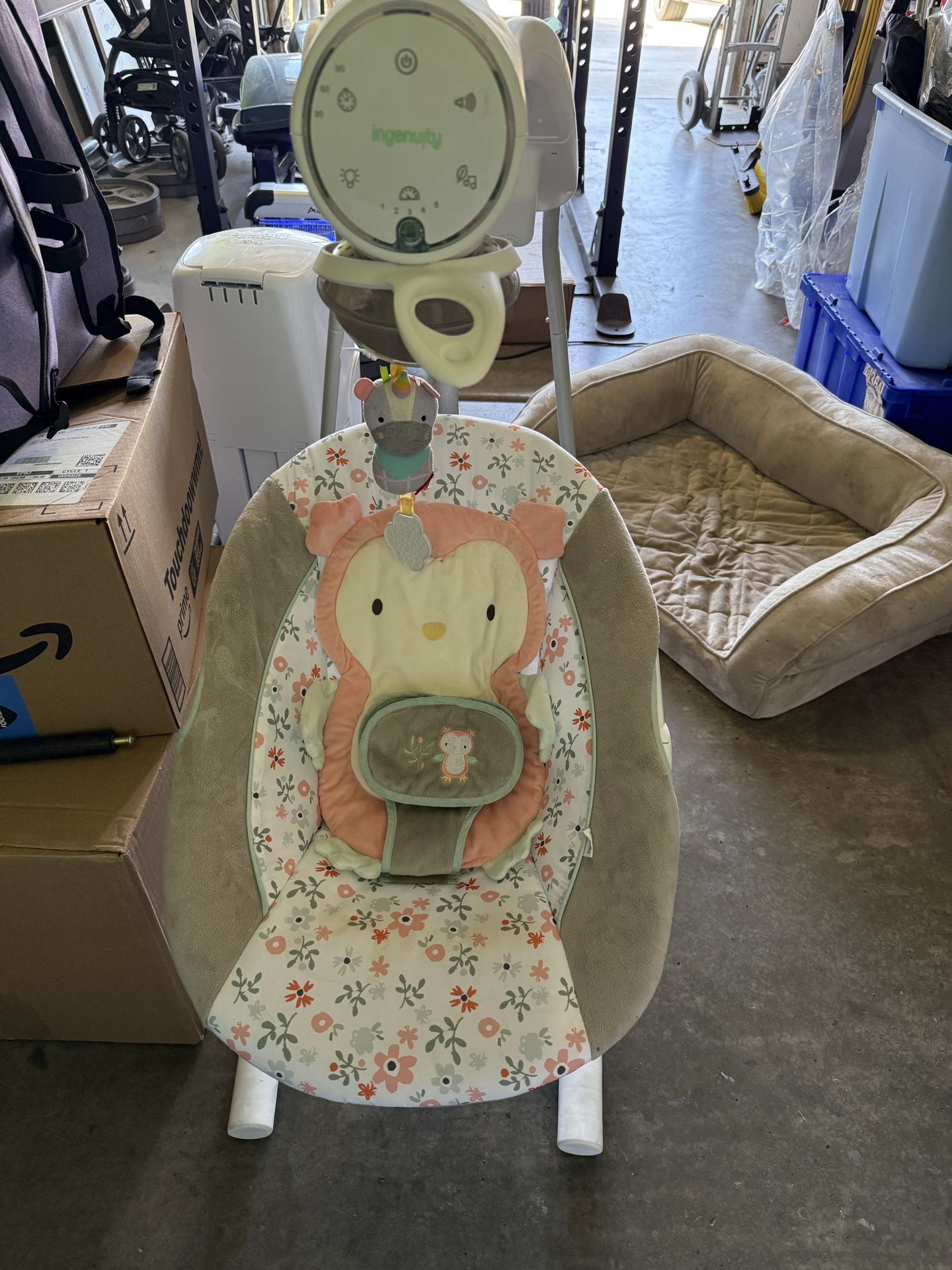 Baby Swing and Baby genie