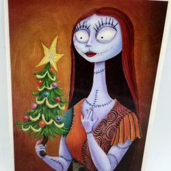 Nightmare Before Christmas Sally Hologram Limited Edition Picture Postcard 