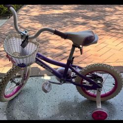 Girls Kids Bike 14” Wheel 