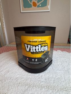 Gamma2 Little Vittles 4 lb Pet Treat Container - Airtight Gamma Seal Lid $10
