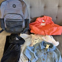 Name Brand Girls Clothes + Hurley 